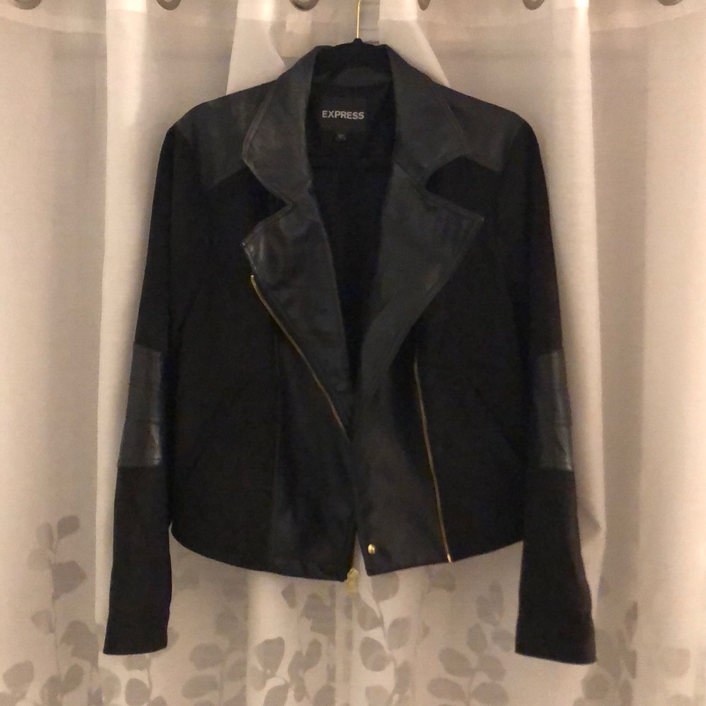 Express Black Motto Jacket